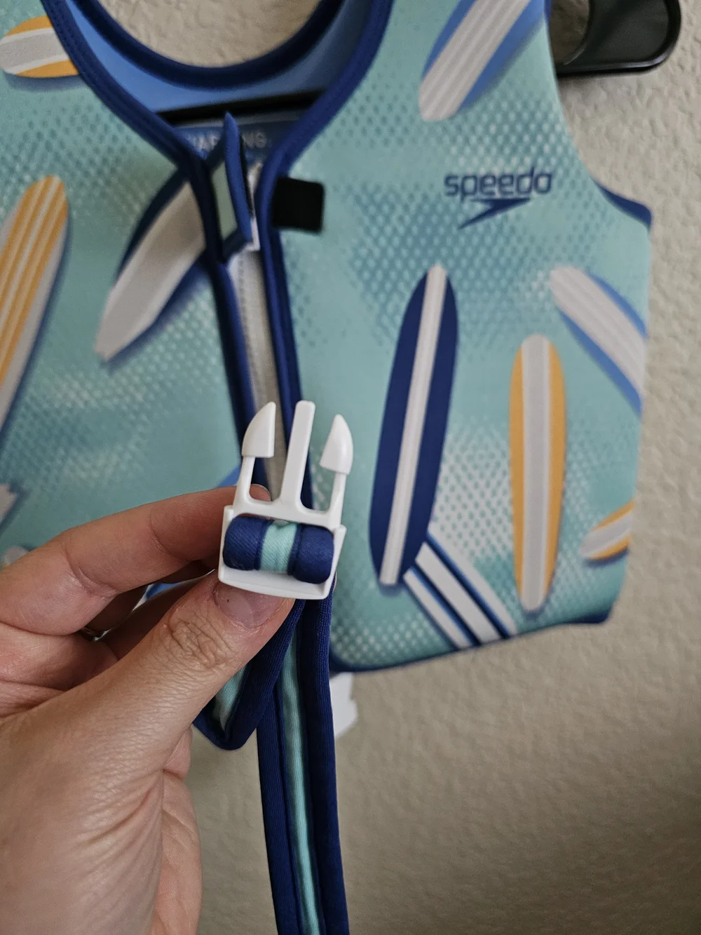 Speedo Kids' Aqua Blue Surfboard Swim Vest 4-6 Years